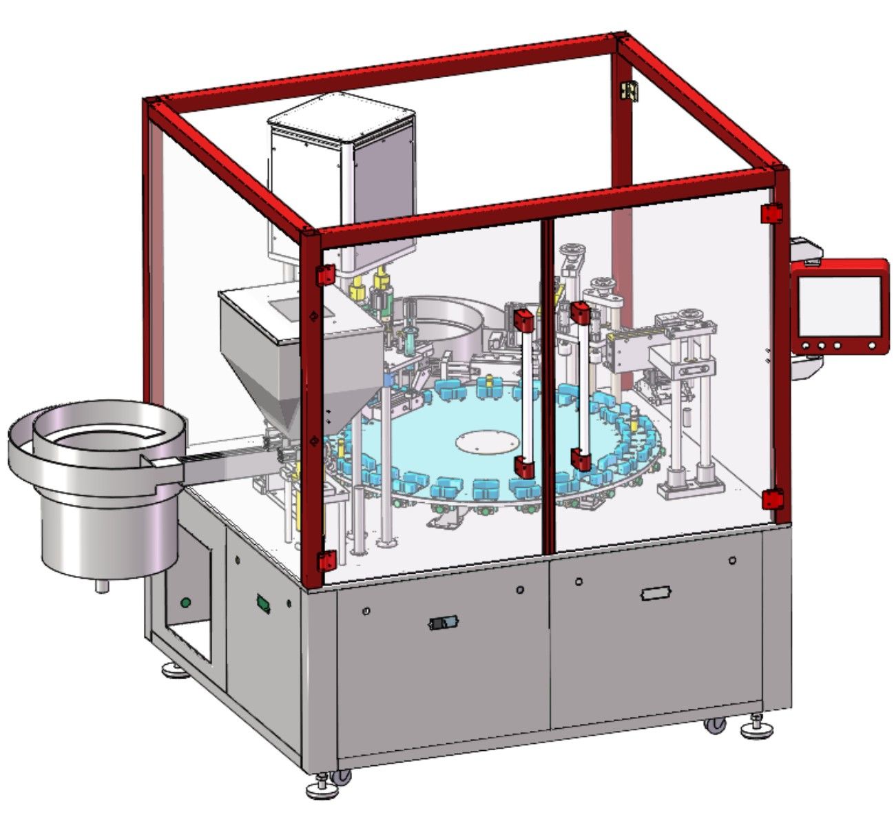 Fully Automatic Rotary Disc Type Filling and Capping Machine for Toner/Emulsion/Cream