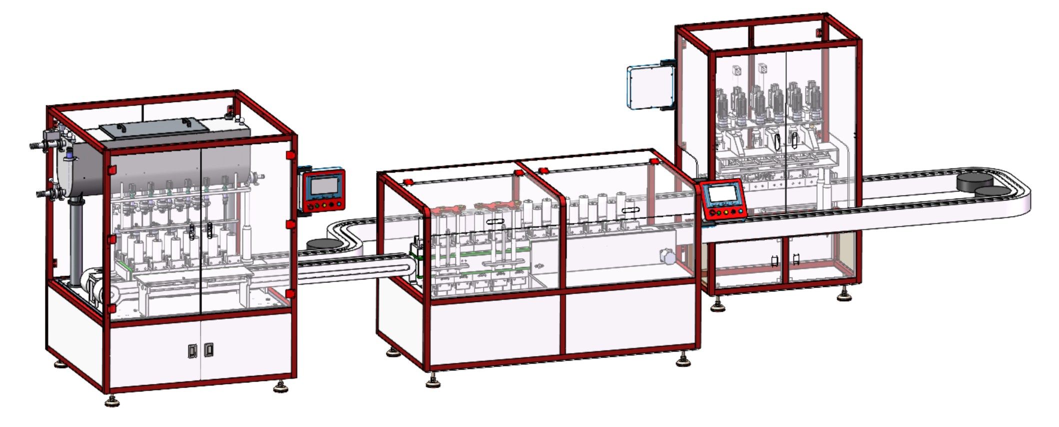 Automatic Filling Line for Lotion/Cream